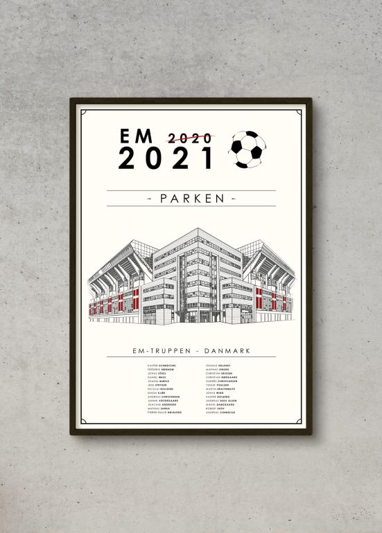 EM-Truppen-Fodbold-2021-plakat eks01