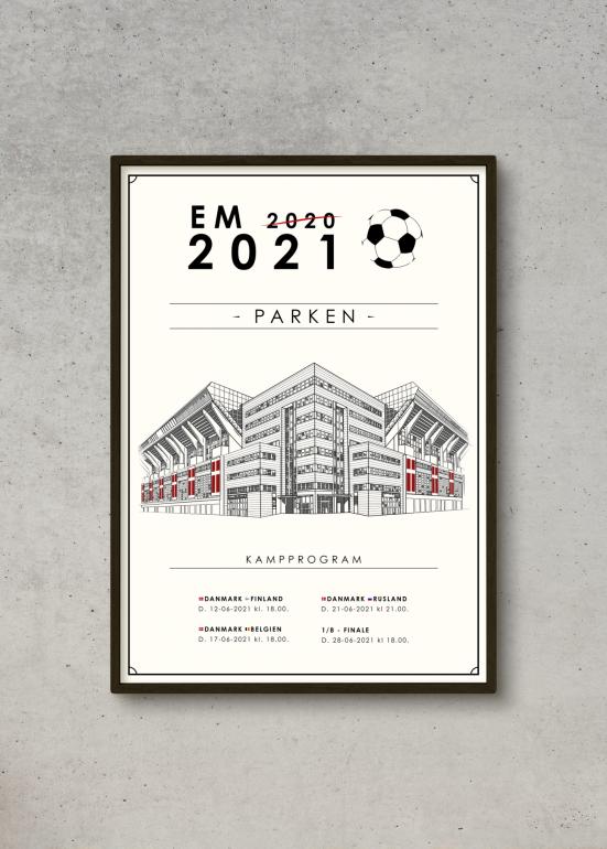 EM-Kampprogram-fodbold-2021 - plakat eks01