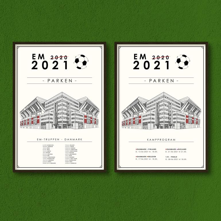 EM-Kampprogram-fodbold-2021 - plakat eks02